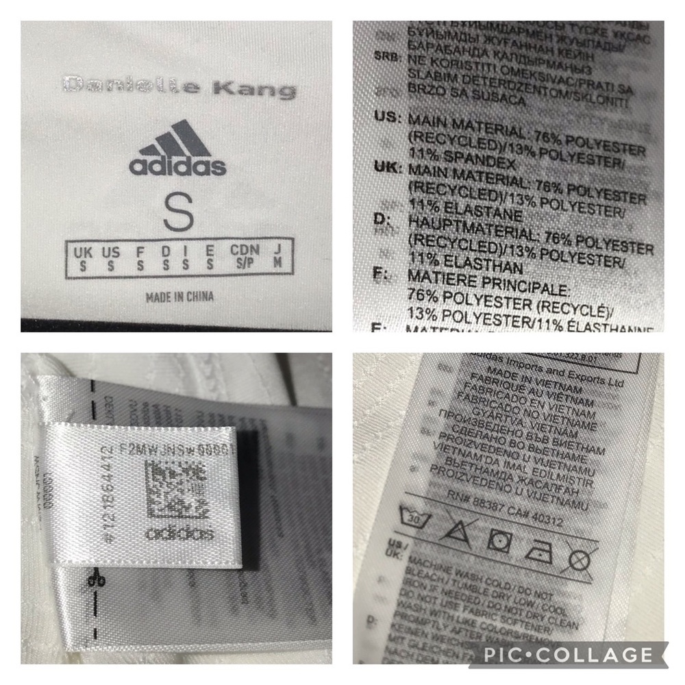 4 Sm adidas Danielle Kang tops w/Stelle logo - Picture 13 of 13